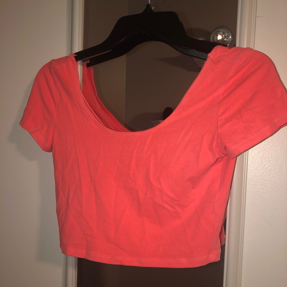 Pink Crop Top
